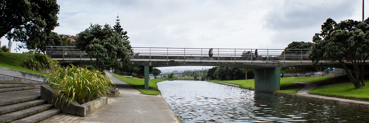 Existing Porirua Stream channel